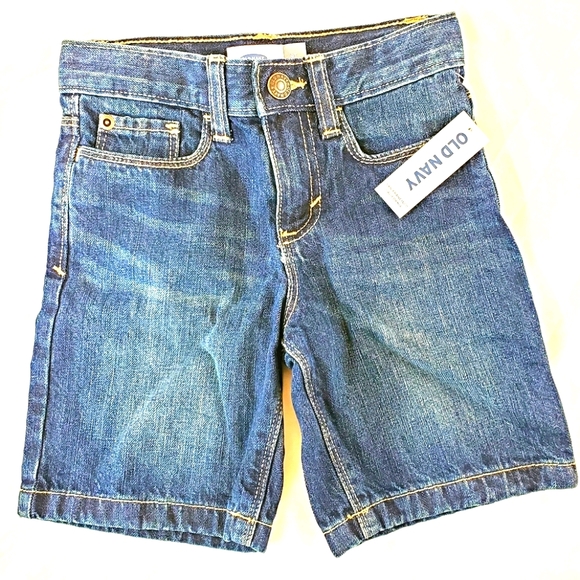 Old Navy Other - Old Navy Boys 4T Jean Shorts NWT Long Adjustable
